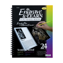 Engraving Art Travel Book-Family Pets & Animal Friends