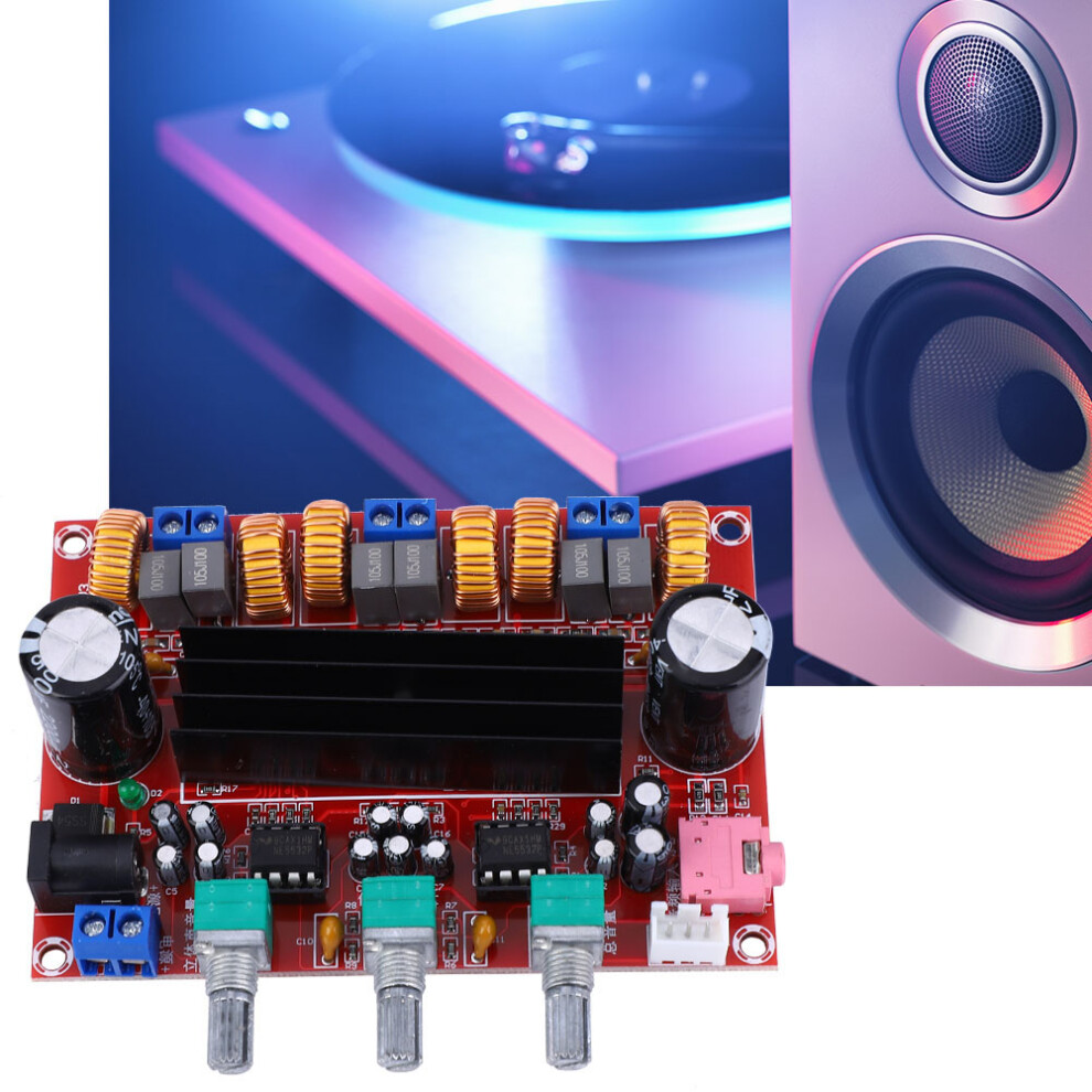 Tpa3116d2 2.1 Channel Digital Audio Amp Board 50W+100W 12V/24V 5011363963357