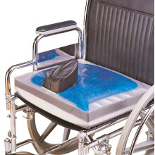 Skil-Care Slide-Guard Cojn de vinilo de espuma de gel de 18"""" 18"""" de ancho x 16"" de profundidad x 3"" de alto - Pomo de cubierta de base firme d