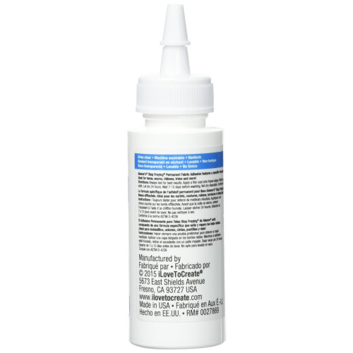 Aleene's Stop fraying permanent fabric glue 59ml 1