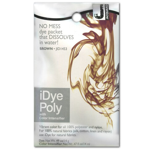 Jacquard iDye Poly Fabric Dye 14g-Brown IPOLY-453