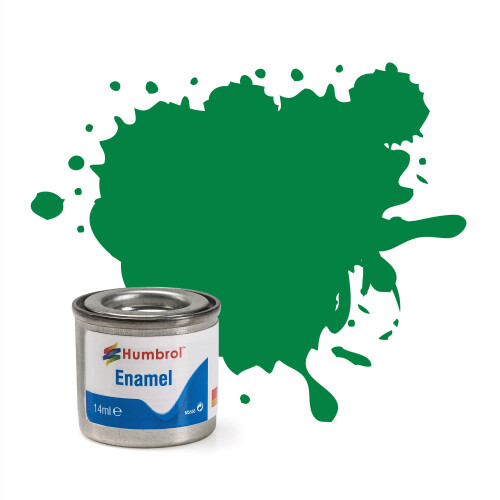 Humbrol Humbrol Enamel Paint 14ML No 2 Emerald - Gloss