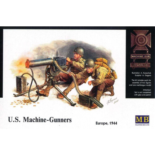 MAS3519 - Masterbox 1:35 - US Machine Gunners Europe 1944