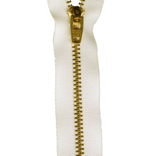 Cremallera YKK Jean 7""""-Natural