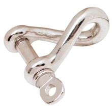 Stainless Steel TWISTED SHACKLE, 3/16 inch