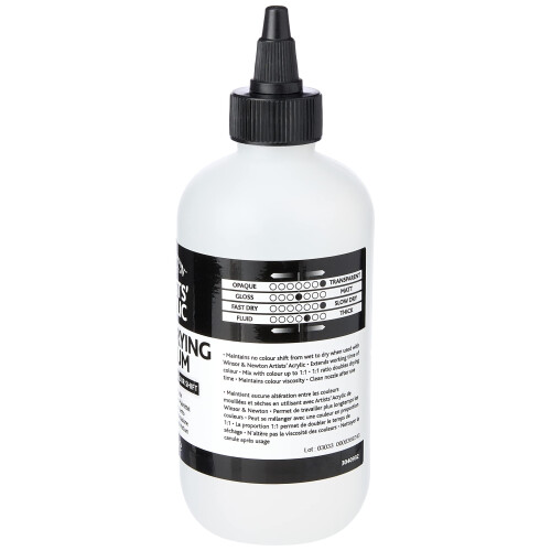 Winsor & Newton 237ml Acrylic Slow Drying Medium 1