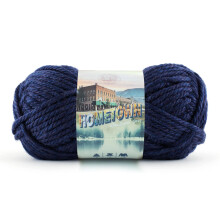 Lion Brand Yarn Hometown Garn, Bulky Garn, Garn zum Stricken und Häkeln, 1-Pack, San Diego Navy
