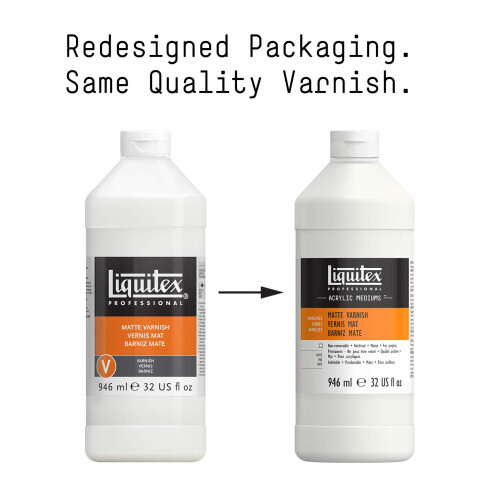 Liquitex Professional Matte Varnish, 946 ml 1