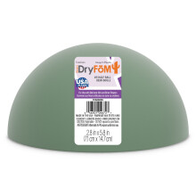 FloraCraft Foam Secco per Fiori Mezzo Pallone 2,8 x 5,8 Pollici Verde