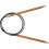 KnitPro 100 cm x 7 mm Basix Fixed Circular Needles, Birch 1