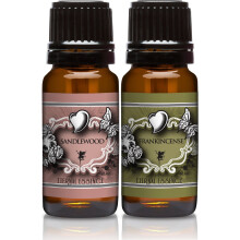 Duftle  Paar Essenzen  Sandelholz und Weihrauch  10 ml