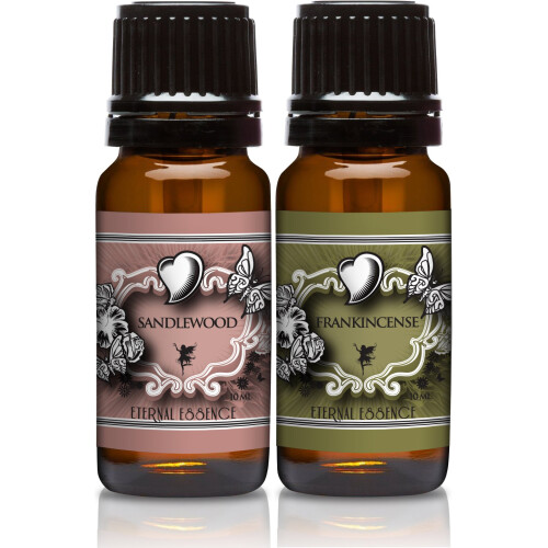 Duftolier - Par essens - Sandeltr? & Frankincense - 10 Ml