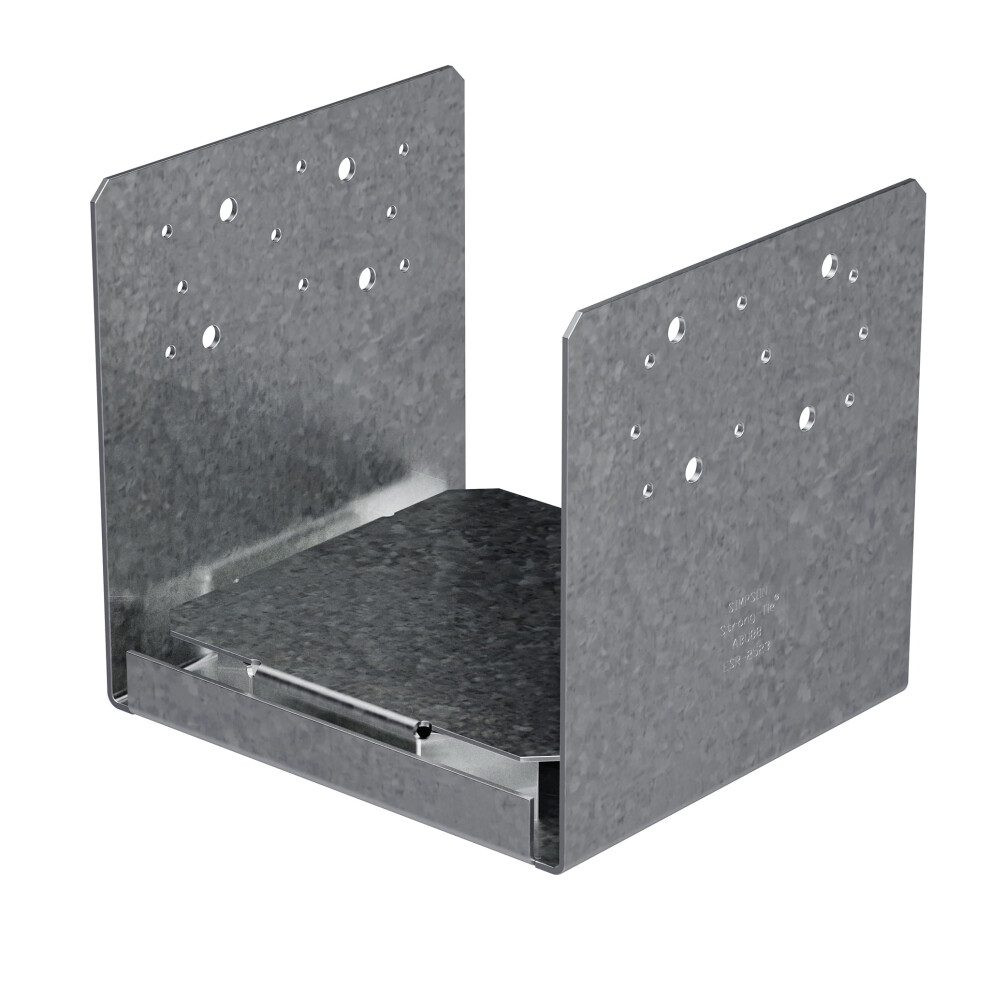 Simpson Strong-Tie Abu88hdg Abu Hot-Dip Galvanized Adjustable Standoff Post Base For 8X8 707392655602