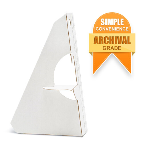 Lineco Easel Back Self Adhesive White 5" (12.7cm) 25 Pack 1