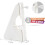Lineco Easel Back Self Adhesive White 5" (12.7cm) 25 Pack 3