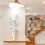 Decorative Elegant 3D Four Leaf Flower Vase Wall Art Sticker 6