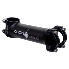 Origin8 Pro Fit Ergo-stuurpen van legering 1-1/8"" x 26,0 x 17 graden x 110 mm Zwart