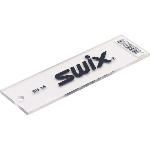 Raschietto per sciolina Swix per snowboard e sci larghi (spessore 4 mm)