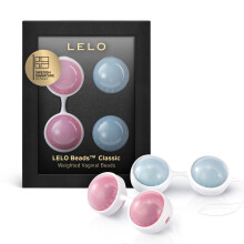 LELO Beads Classic Kegel -pallot kaiken ikisille naisille - Premium silikoniharjoituspallot narulla - Tydellinen ilon lismiseen