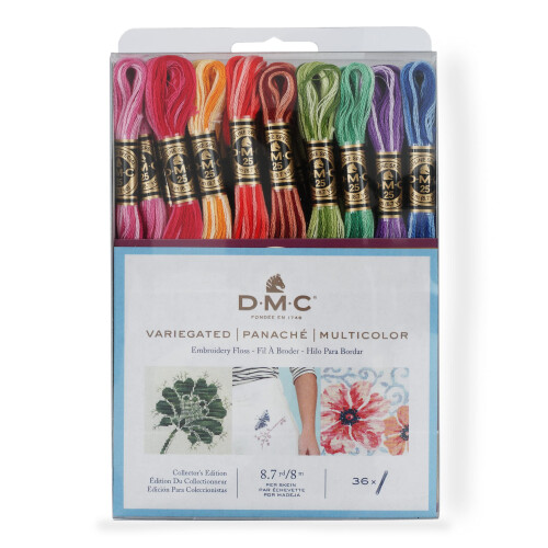 DMC DMC F25PK36 Variation Broderigarn, Assorterade, 36-Pack