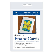 Pro-Art 62105912 Strathmore Artist Trading Card Ram med Kuvert, 3-Inch x 5-Inch, 6-Pack