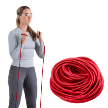 THERABAND Gesundheitswiderstand, Profi-Latex-Elastikschlauch, Mittel, Anfänger Level 3, Rot, 30 Meter