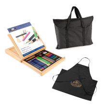 Easel Art Set W/Easy To Store Bag-Drawing FOB: MI
