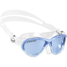 Cressi Mini Cobra, Doorzichtig/Blauw, Blauwe Lens [Duplicaat]
