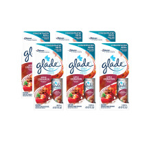 Glade Sense & Spray Ambientador Automtico Recambio de Canela y Manzana (0.43 oz) (PAQUETE DE 6)