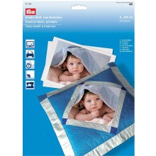 Prym Creative Fabric, Printable ( 1 pack of 5 sheets)