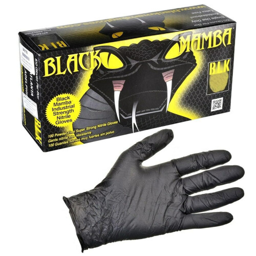 Black Mamba Black Mamba Größe X-Large Nitrilhandschuhe