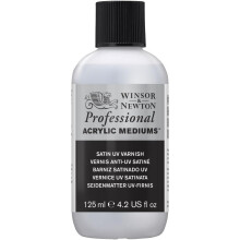 Winsor & Newton 125ml Acrylic Satin Uv Varnish
