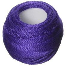 DMC 116 8-333 Ovillos Hilo Algodn Perlado Azul Muy Oscuro Violeta Talla 8