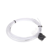 JAG Wire ZHB802 Kit esterno deragliatore originale L3 0,2 pollici (4 mm) 25,7 piedi (7,62 m) Bianco