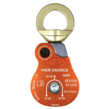 Rock Exotica Omni-Block 1,5"""" jednoduch otocn kladka vysoce pevn otocn kladka s bocnm prstupem pro lanov vyrobeno v USA