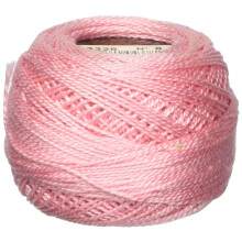 DMC Bola de algodn perlado Tamao 8 87yd Rosa claro