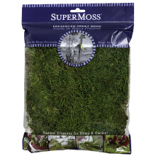 SuperMoss (21512) Erhaltenes Blattmoos, Frisches Grün, 8oz (200 Kubikzoll)