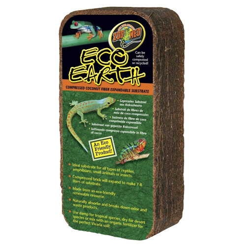 Zoo Med Eco Earth Substrate Brick 7-8 Litres SZE005