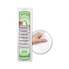 Madeira 20990200 Cotton Soft Tear Away Stabilizer, White, 10 metres