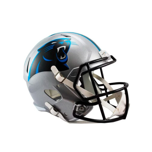 Riddell NFL Carolina Panthers Speed ??Mini casco