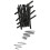 Coates 7-9 mm Diameter Willow Charcoal Thick, Pack of 12, Black 3