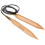 KnitPro 120 cm x 20 mm Basix Fixed Circular Needles, Birch 1