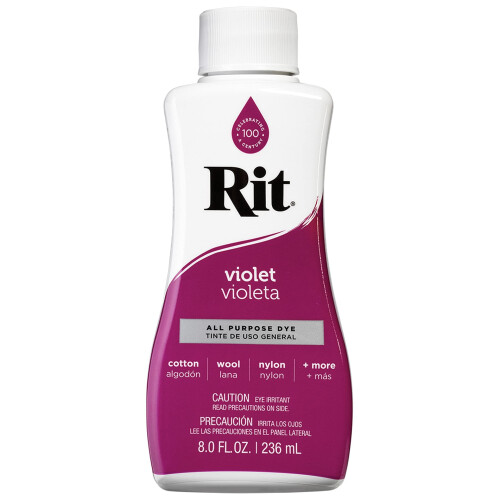 Rit Dye Liquid 8oz-Violet
