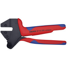 KNIPEX Werkzeuge 97 43 200 A Crimpzangen-System für wechselbare Crimpprofile
