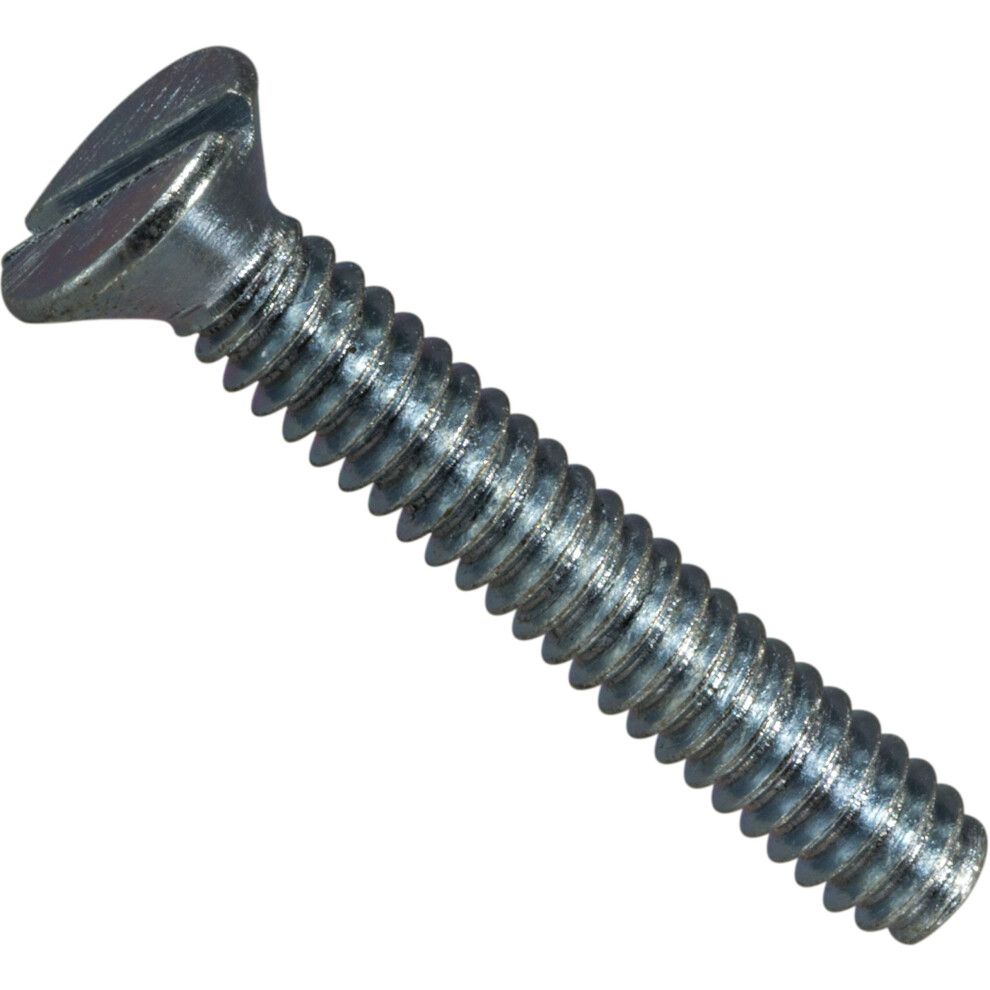 Hard-To-Find Fastener Slotted Flat Machine Screws 10-24 X 1-1/4 Piece-30 014973309916