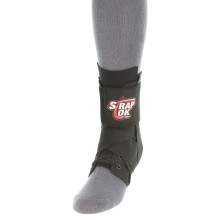 Swede-O Strap Lok Ankle Brace Black Medium