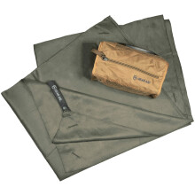 GEAR AID Hurtigtt?rrende mikrofiberh?ndkl?de til tr?ningscentret, rejse og camping Oliven gr?gr?n X-Large 35""""x62""""