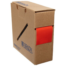 Brady ToughStripe Gulvmarkeringstape - R?d, ikke-slibende gulvtape - 3"""" Bredde 100' L?ngde til h?rde betonforhold Gaffeltruck Gulve med h?j traf