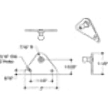 MotorGuide SL40SSP37 Acciaio piatto con sfera da 10 mm