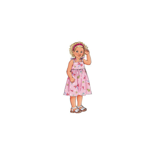 Butterick BUTTERICK PATTERNS B3477 Φόρεμα, Τοπ, Σορτς & Παντελόνι Παιδιών, Μέγεθος 2-3-4-5 2